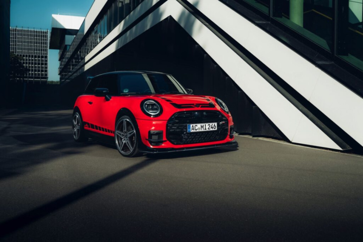 ac schnitzer-tuning: mini f66 bekommt sichtbare endrohre!