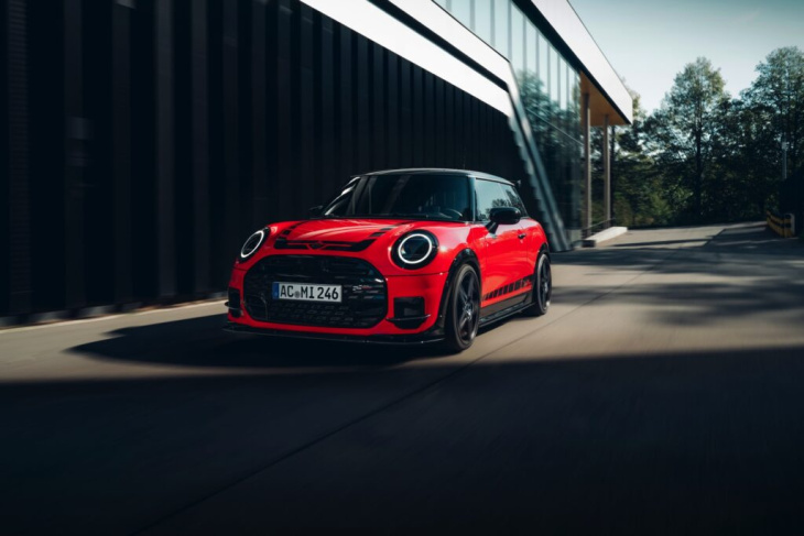 ac schnitzer-tuning: mini f66 bekommt sichtbare endrohre!