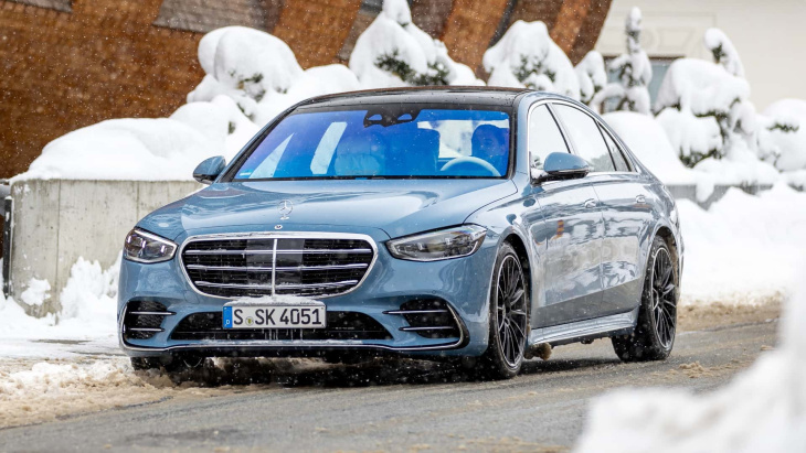 die mercedes s-klasse wird ihre verbrenner noch lange behalten