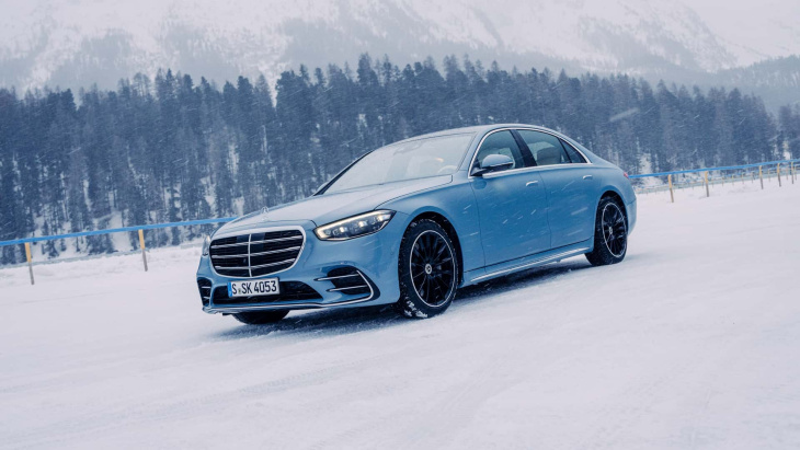 die mercedes s-klasse wird ihre verbrenner noch lange behalten