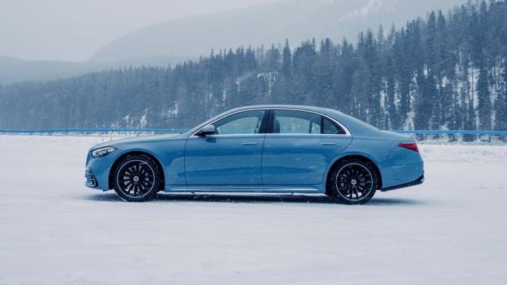 die mercedes s-klasse wird ihre verbrenner noch lange behalten