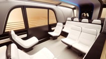 tesla robovan: autonom fahrender bus mit 20 sitzen