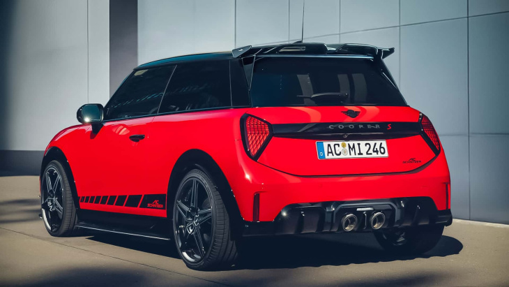 ac schnitzer verpasst dem mini cooper endlich endrohre