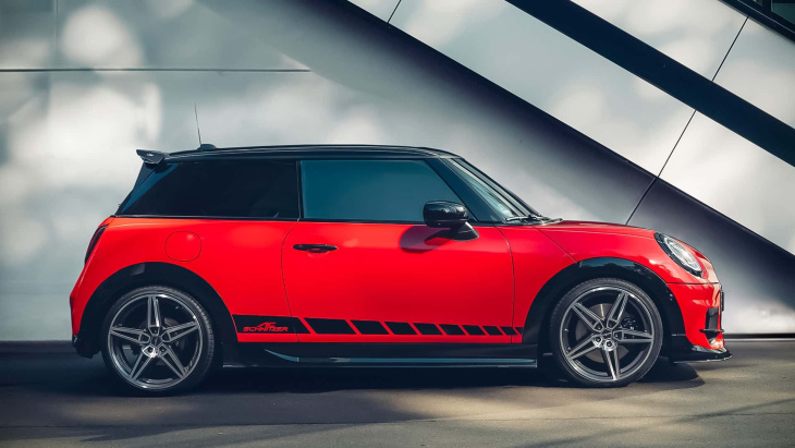 ac schnitzer verpasst dem mini cooper endlich endrohre