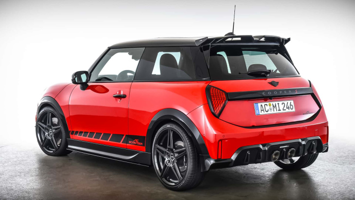 ac schnitzer verpasst dem mini cooper endlich endrohre