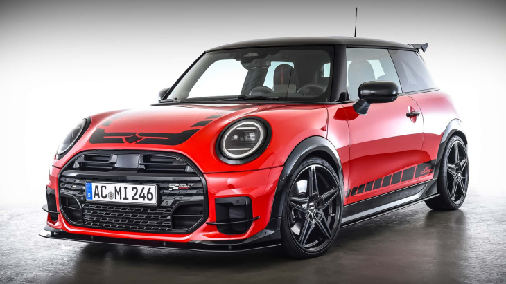 ac schnitzer verpasst dem mini cooper endlich endrohre