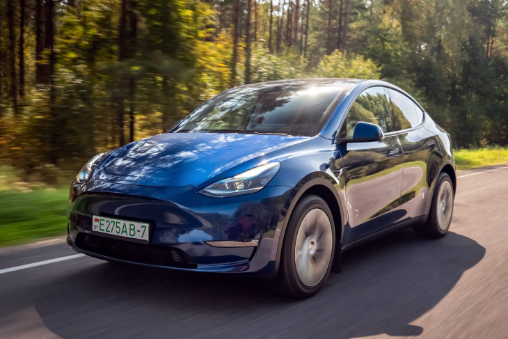 dreier-test: mercedes eqe suv gegen tesla model y und nio el6