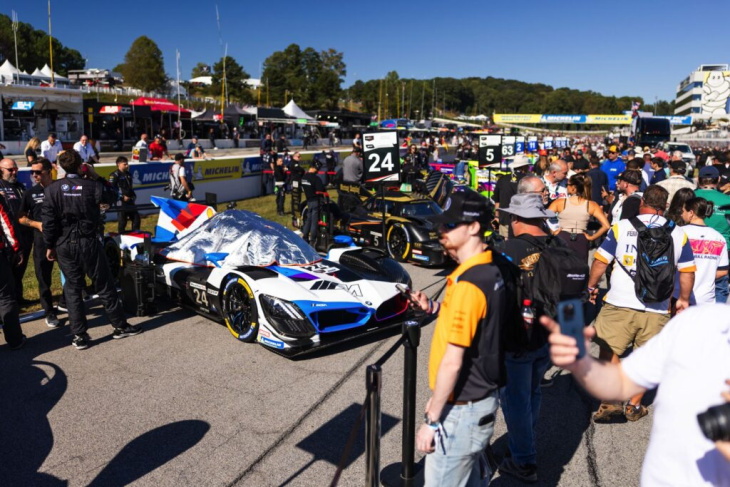 petit le mans: kaputter reifen verhindert pokale für bmw