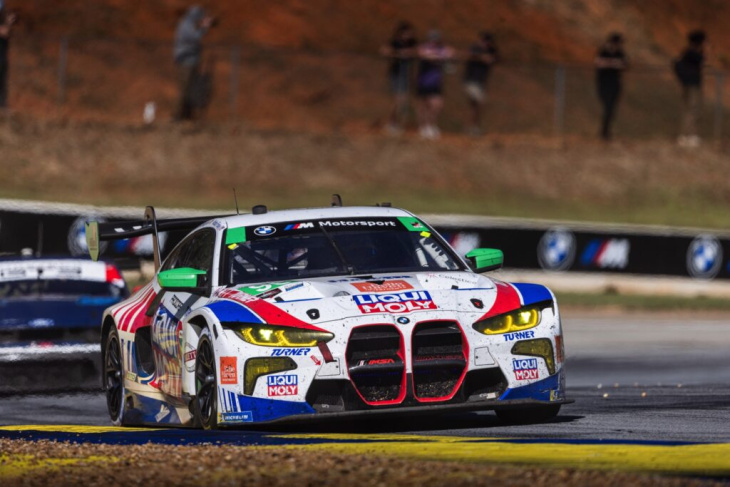 petit le mans: kaputter reifen verhindert pokale für bmw