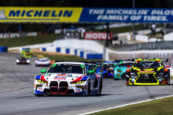 petit le mans: kaputter reifen verhindert pokale für bmw