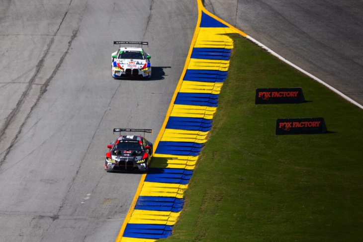 petit le mans: kaputter reifen verhindert pokale für bmw