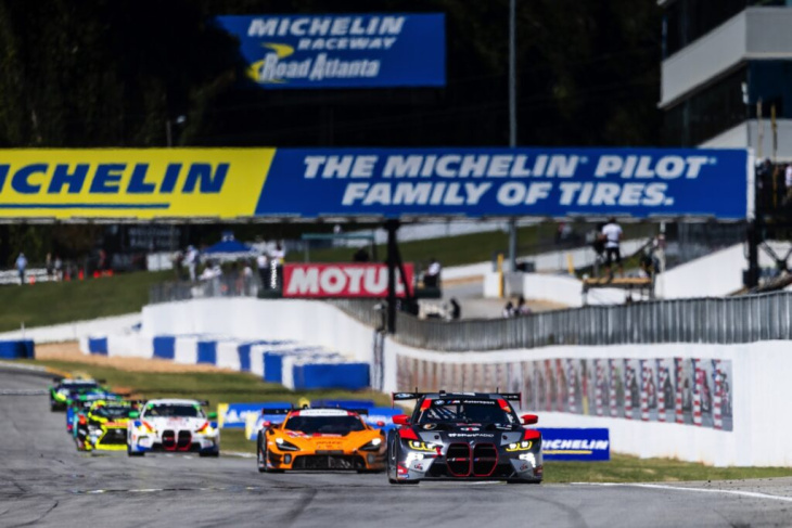 petit le mans: kaputter reifen verhindert pokale für bmw