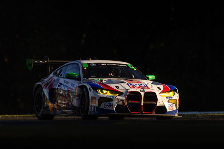 petit le mans: kaputter reifen verhindert pokale für bmw