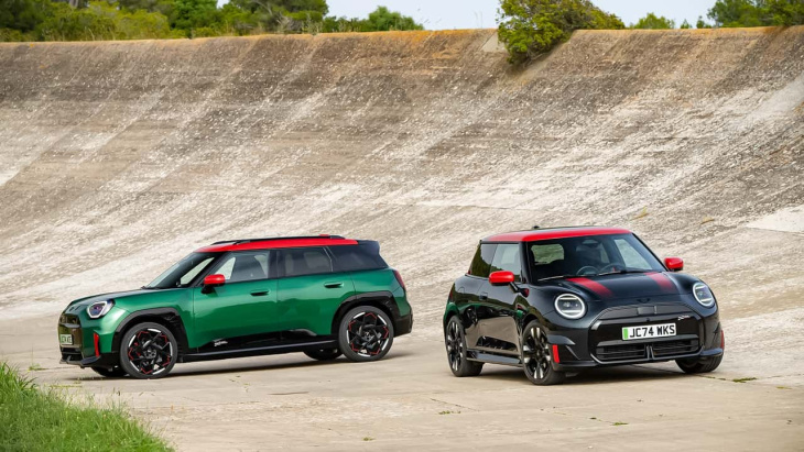 mini zeigt john-cooper-works-versionen des cooper und aceman