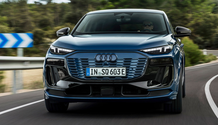 audi q6 sportback e-tron kostet ab 65.900 euro, bis zu 656 kilometer reichweite