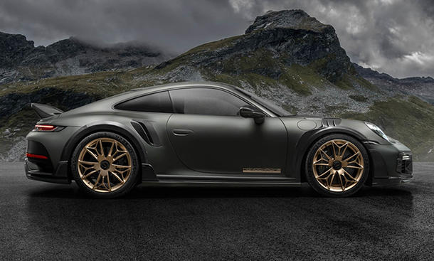 verbrenner, tuning, sportwagen, newsletter, news, coupé, porsche, porsche 911, porsche 911 turbo s monochrome: sondermodell von techart