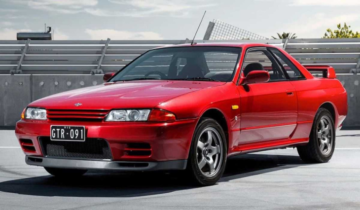 nissan skyline gt-r r32, eines der seltenen modelle der sammlung, in melbourne gestohlen