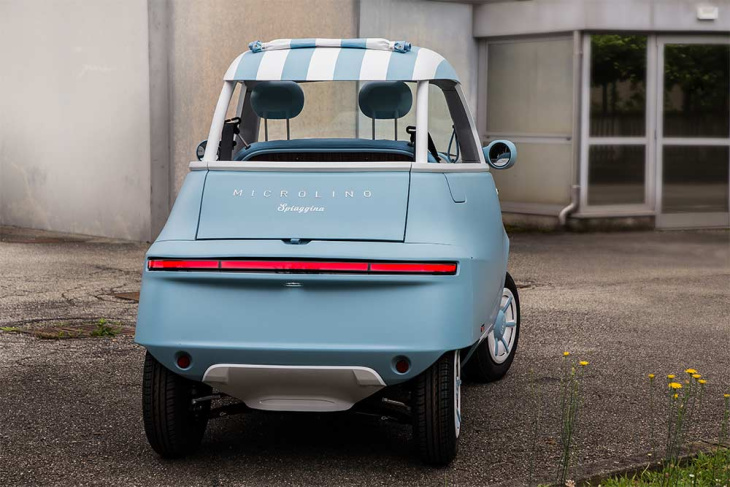 paris 2024: der microlino spiaggina feiert seine weltpremiere als vollelektrisches mini-cabriolet im retro-design