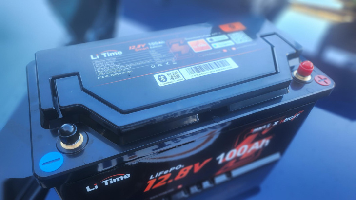 litime 12v 100ah h190 lithiumbatterie mit bluetooth und app