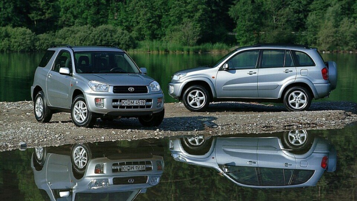 der toyota rav4 wird 30 jahre alt