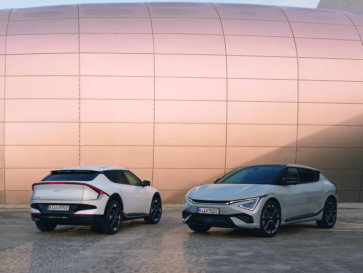 kia ev5 und facelift ev6