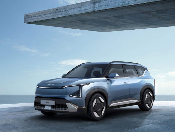 kia ev5 und facelift ev6