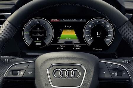 neue plug-in-audis mit mega-reichweite