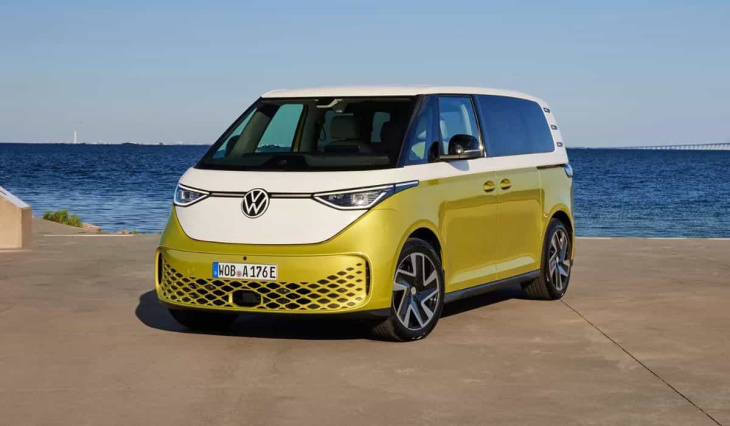 volkswagen id.buzz 2025: die elektrische neuinterpretation des kombis kommt im retro stil und mit modernster technologie