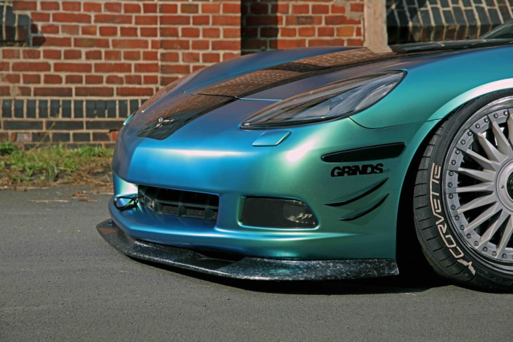 corvette c6-showcar on air