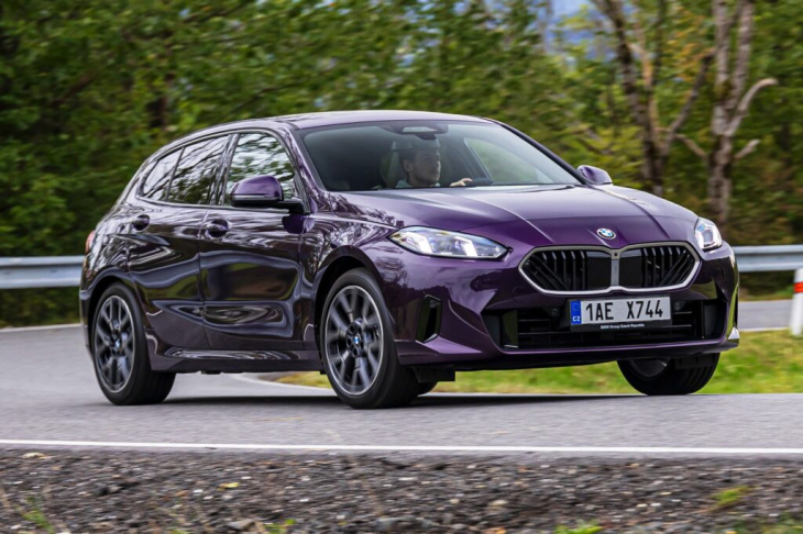 bmw 1er f70: thundernight metallic auf 120 in serien-optik