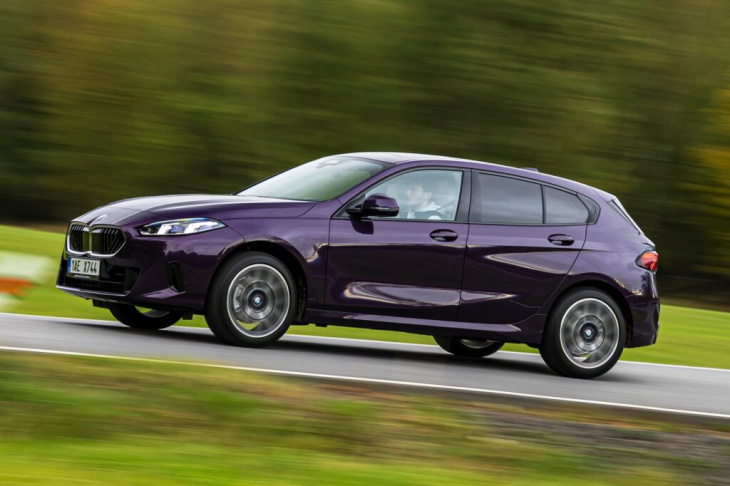 bmw 1er f70: thundernight metallic auf 120 in serien-optik