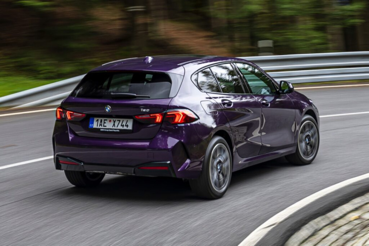 bmw 1er f70: thundernight metallic auf 120 in serien-optik