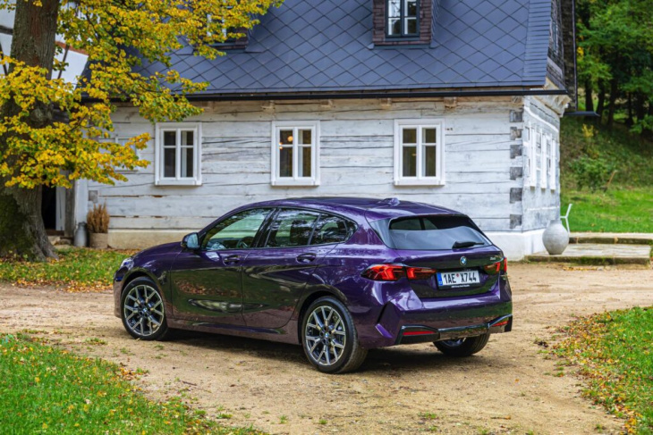 bmw 1er f70: thundernight metallic auf 120 in serien-optik