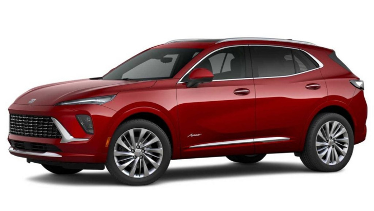 2025 buick envision: neuer look in brilliant red – 228 ps & allradantrieb