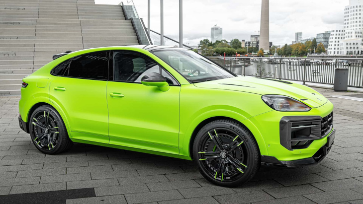 porsche cayenne coupé s (2024): larte setzt bodykit-statement