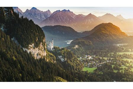 camping & wandern im herbst rund um neuschwanstein