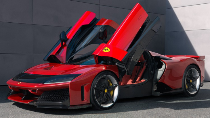 ferrari f80: hypercar hybrid