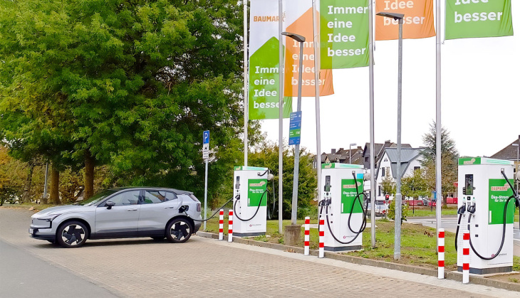 globus baumarkt meldet 50. standort mit e-fahrzeug-ladestationen