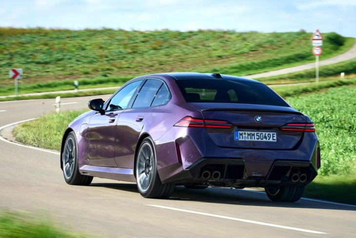 auffallen garantiert: bmw m5 g90 individual in daytona violett