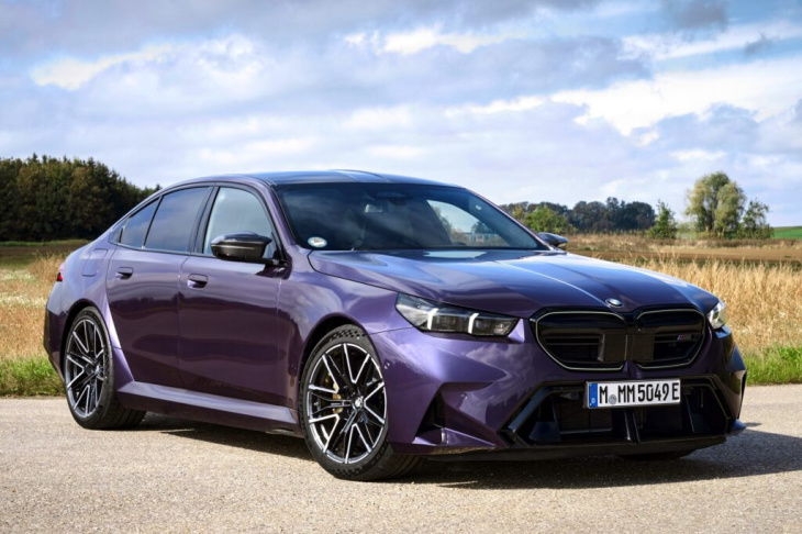 auffallen garantiert: bmw m5 g90 individual in daytona violett