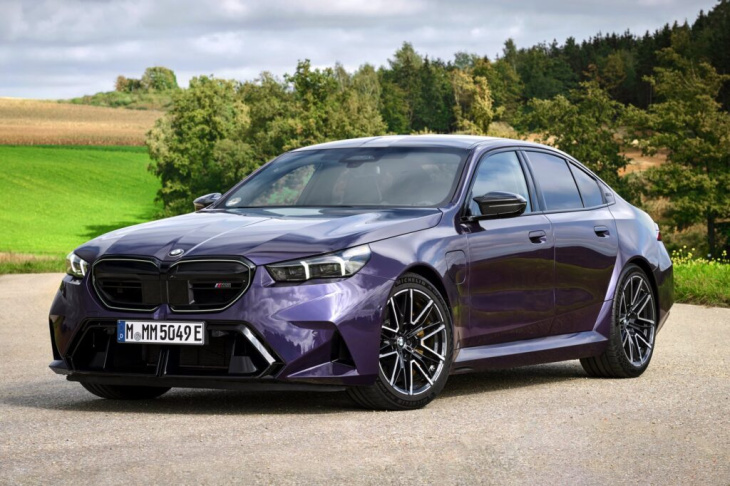 auffallen garantiert: bmw m5 g90 individual in daytona violett