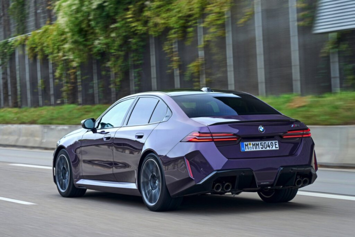 auffallen garantiert: bmw m5 g90 individual in daytona violett