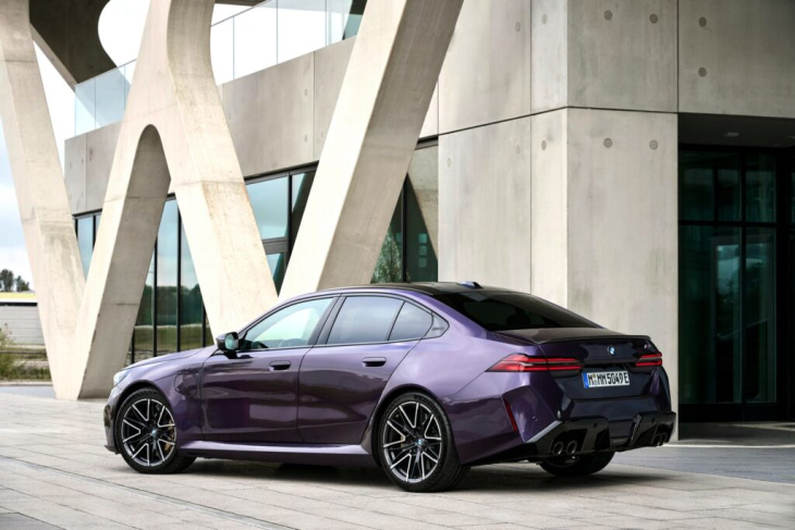 auffallen garantiert: bmw m5 g90 individual in daytona violett