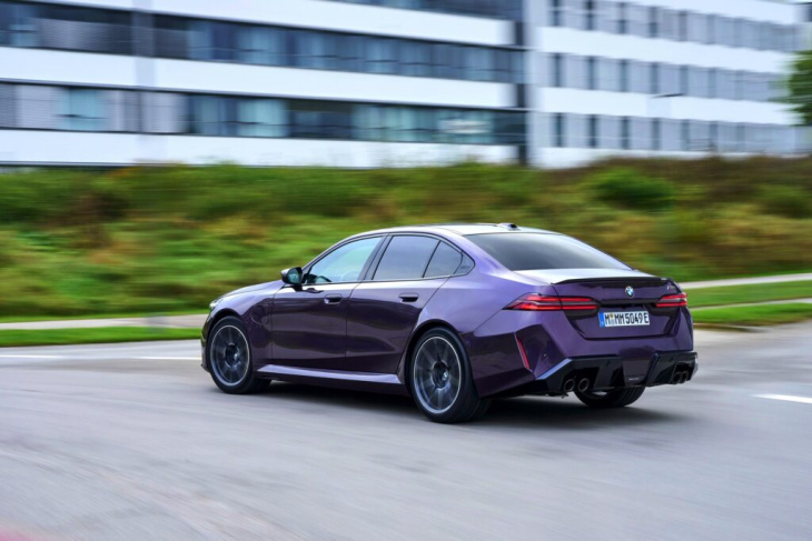 auffallen garantiert: bmw m5 g90 individual in daytona violett