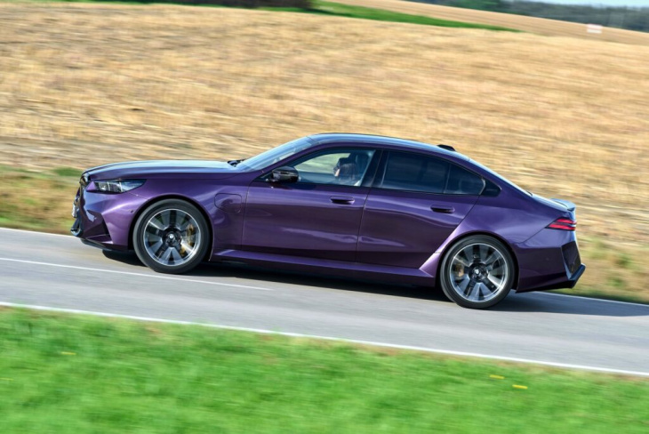 auffallen garantiert: bmw m5 g90 individual in daytona violett