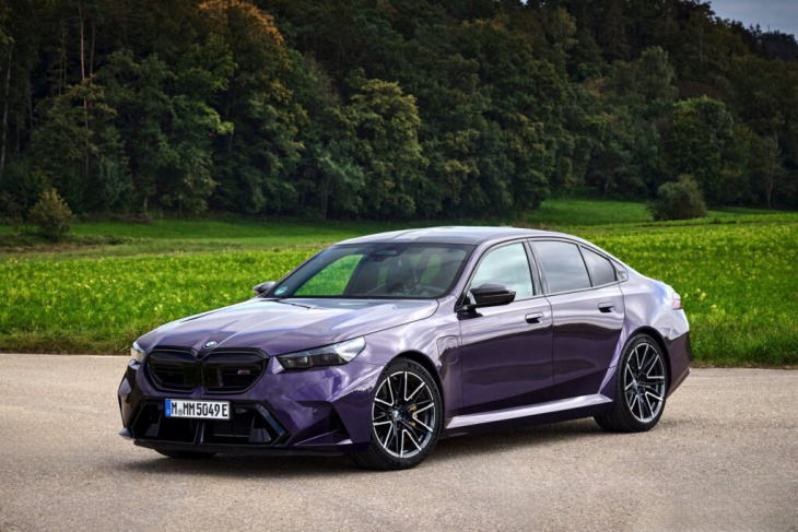 auffallen garantiert: bmw m5 g90 individual in daytona violett