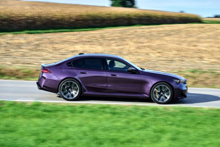 auffallen garantiert: bmw m5 g90 individual in daytona violett