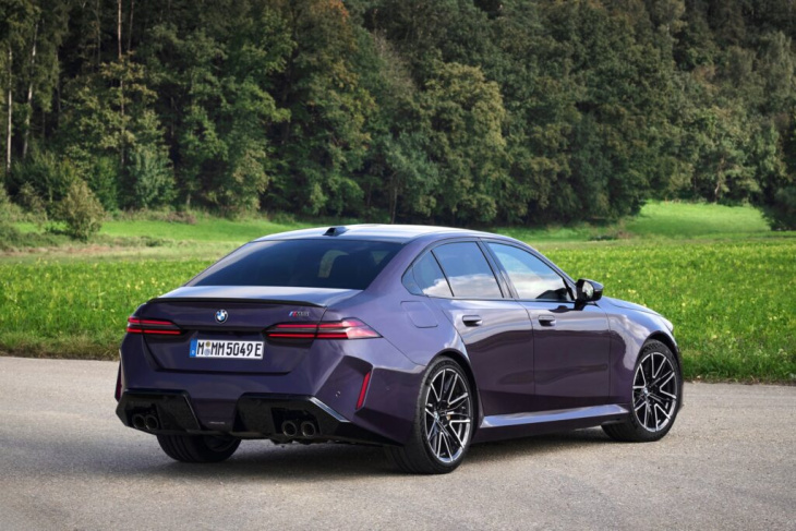 auffallen garantiert: bmw m5 g90 individual in daytona violett