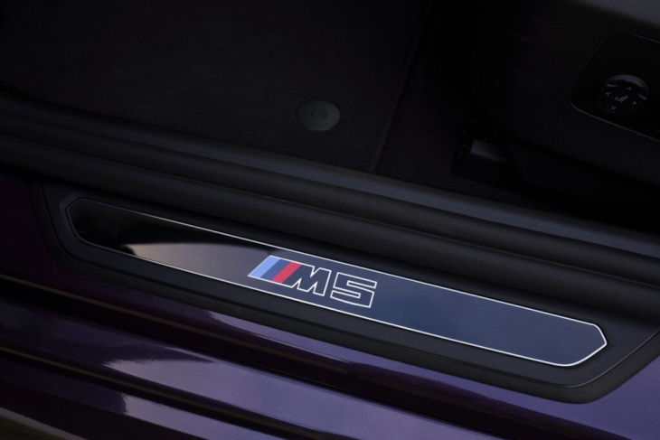 auffallen garantiert: bmw m5 g90 individual in daytona violett