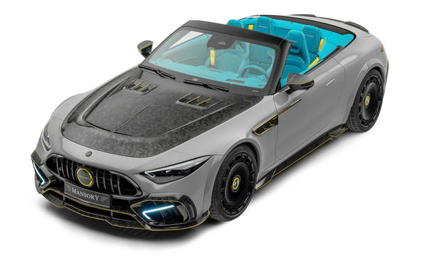 verbrenner, tuning, oberklasse, newsletter, cabrio, allradantrieb, achtzylinder-motor, mercedes, mercedes sl, mercedes-amg sl 63: tuning von mansory